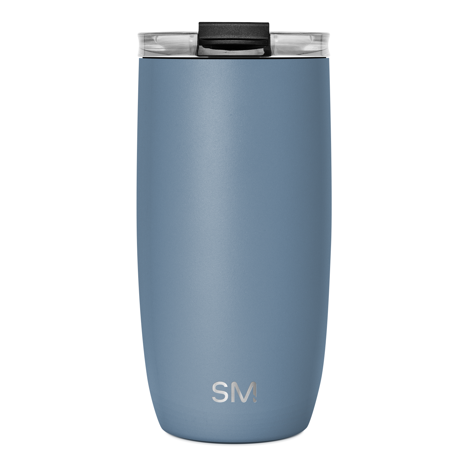 Voyager 20oz Insulated Tumbler with Clear Flip Lid & Straw - Leakproof Stainless Steel Travel Mug for Hot & Cold Drinks - Perfect for Office, Gym, Hiking & Outdoor Activities
