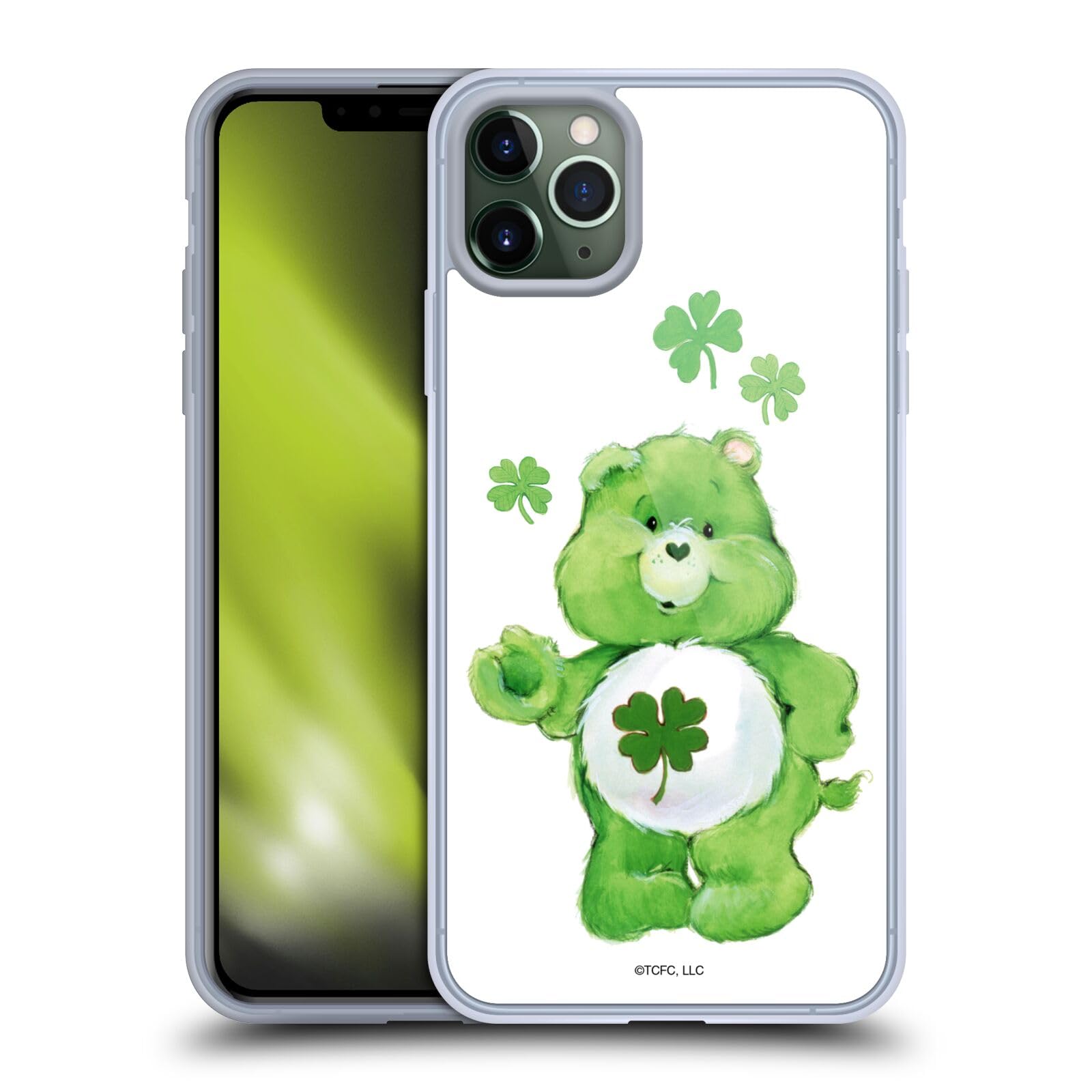 Officially Licensed Care Bears Good Luck Classic Soft Gel Phone Case for Apple iPhone 11 Pro Max - Cute Protective Cover for Girls, Women, Teens | Perfect Gift for Birthday, Christmas & Everyday Use