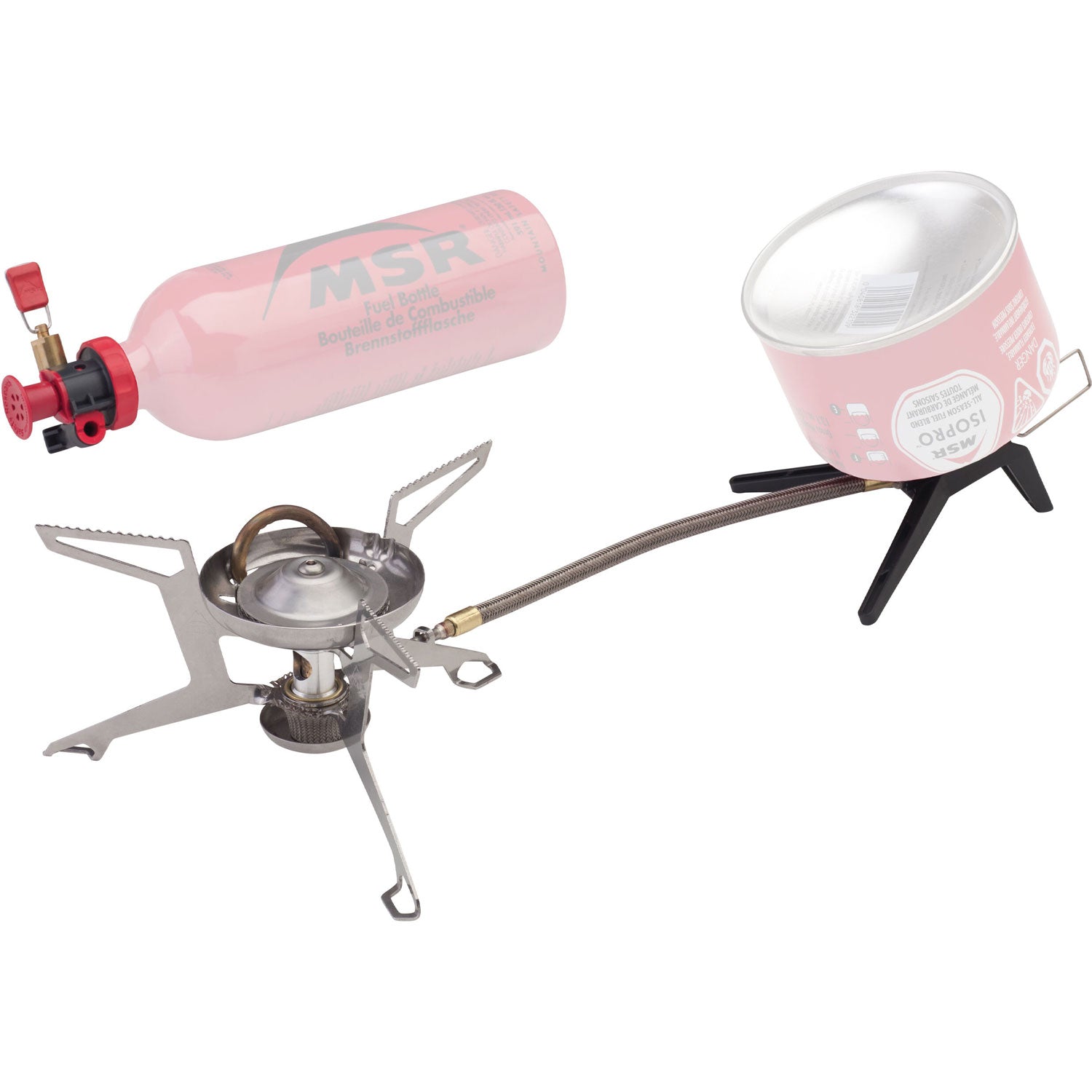 MSR WhisperLite Universal Backpacking Stove - Lightweight Camping Stove for Hiking, Backpacking & Outdoor Adventures - Perfect for Cooking Meals on the Trail