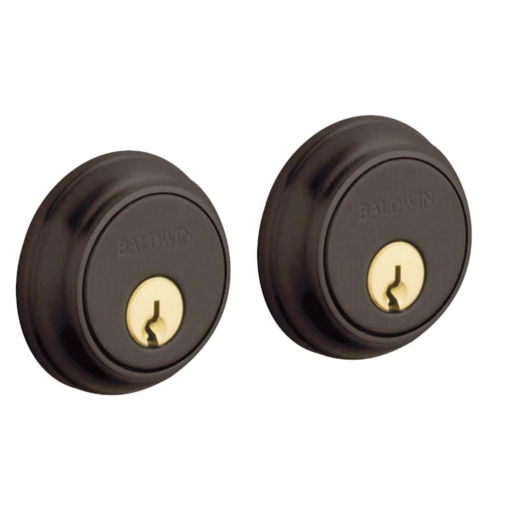 Baldwin Hardware 8021.112 Deadbolt Lock - High Security Keyed Entry Door Lock for Home & Office - Perfect for Front Door, Back Door & Apartment Security