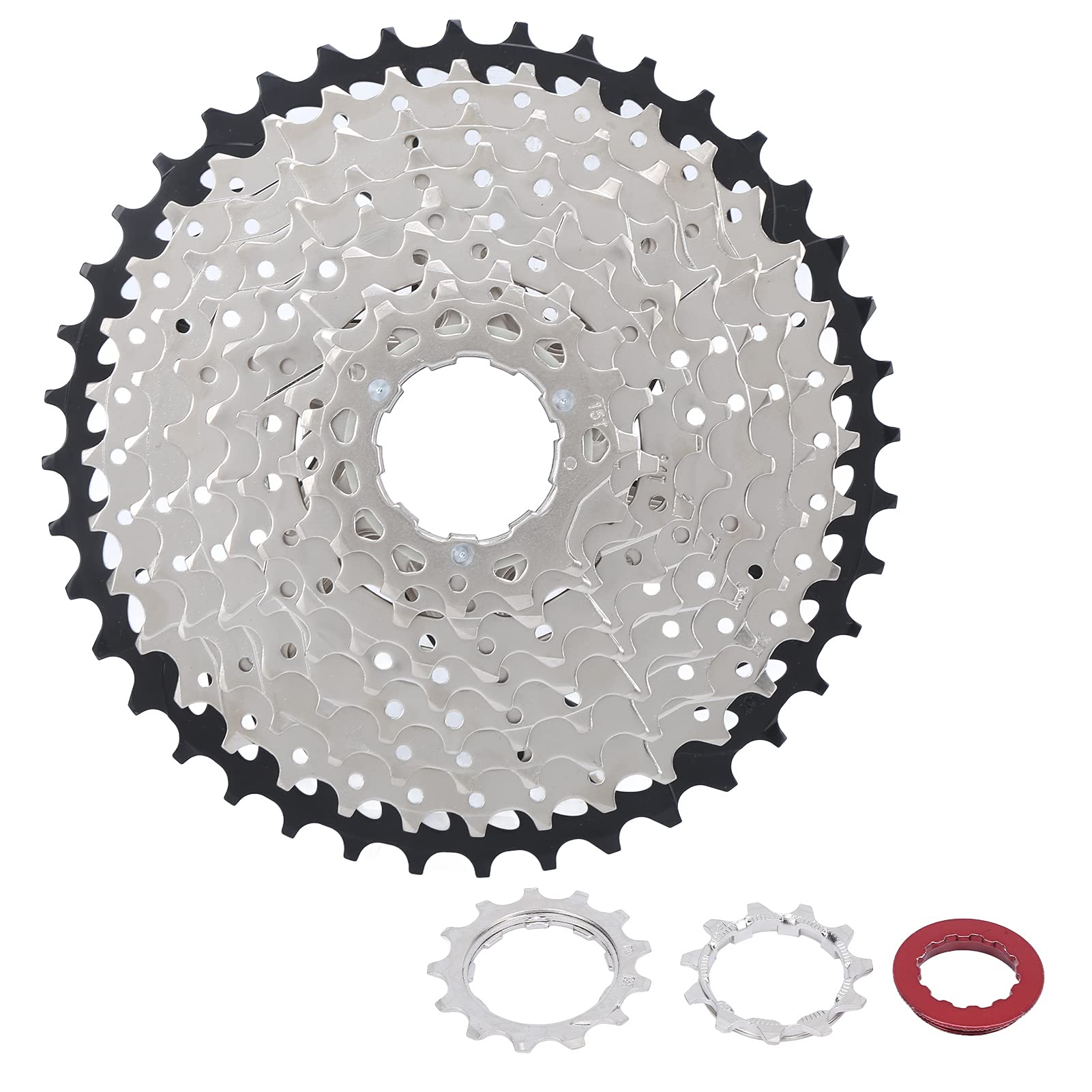Alomejor 10 Speed Bike Cassette 11-36T - High Performance Mountain & Road Bike Freewheel for Smooth Gear Shifting - Perfect for Trail Riding, Commuting & Road Cycling
