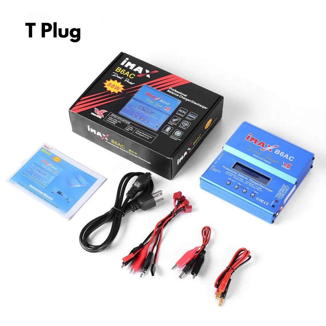 IMAX B6AC Smart Battery Balance Charger - High Performance Li-ion, LiPo, NiMH, NiCd Charger with Balancing System | Perfect for RC Drones, Cars, Airplanes & DIY Electronics Projects