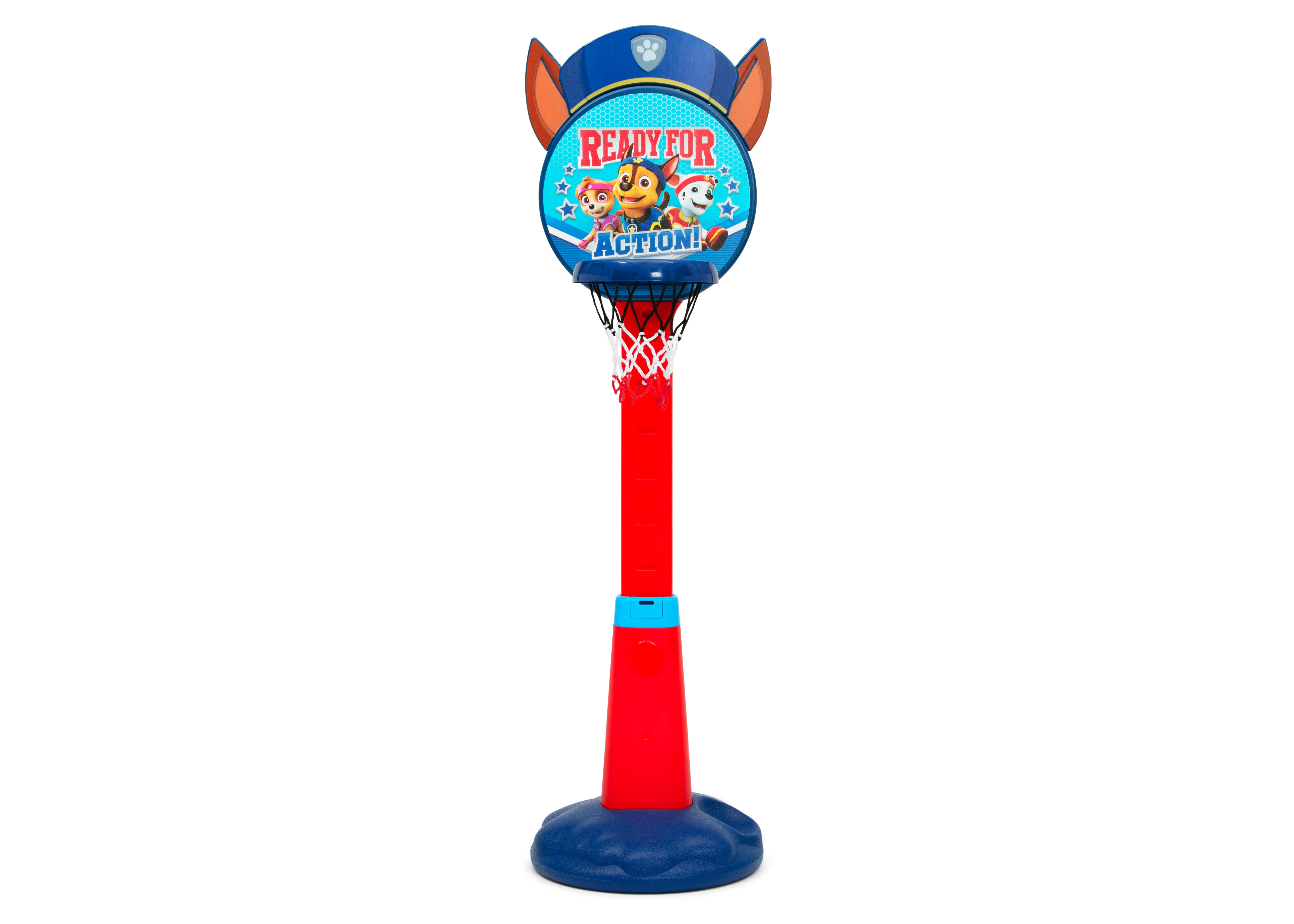 PAW Patrol Kids Basketball Set - Durable Plastic Hoop & Ball for Indoor & Outdoor Play - Perfect for Backyard, Playroom & Birthday Parties