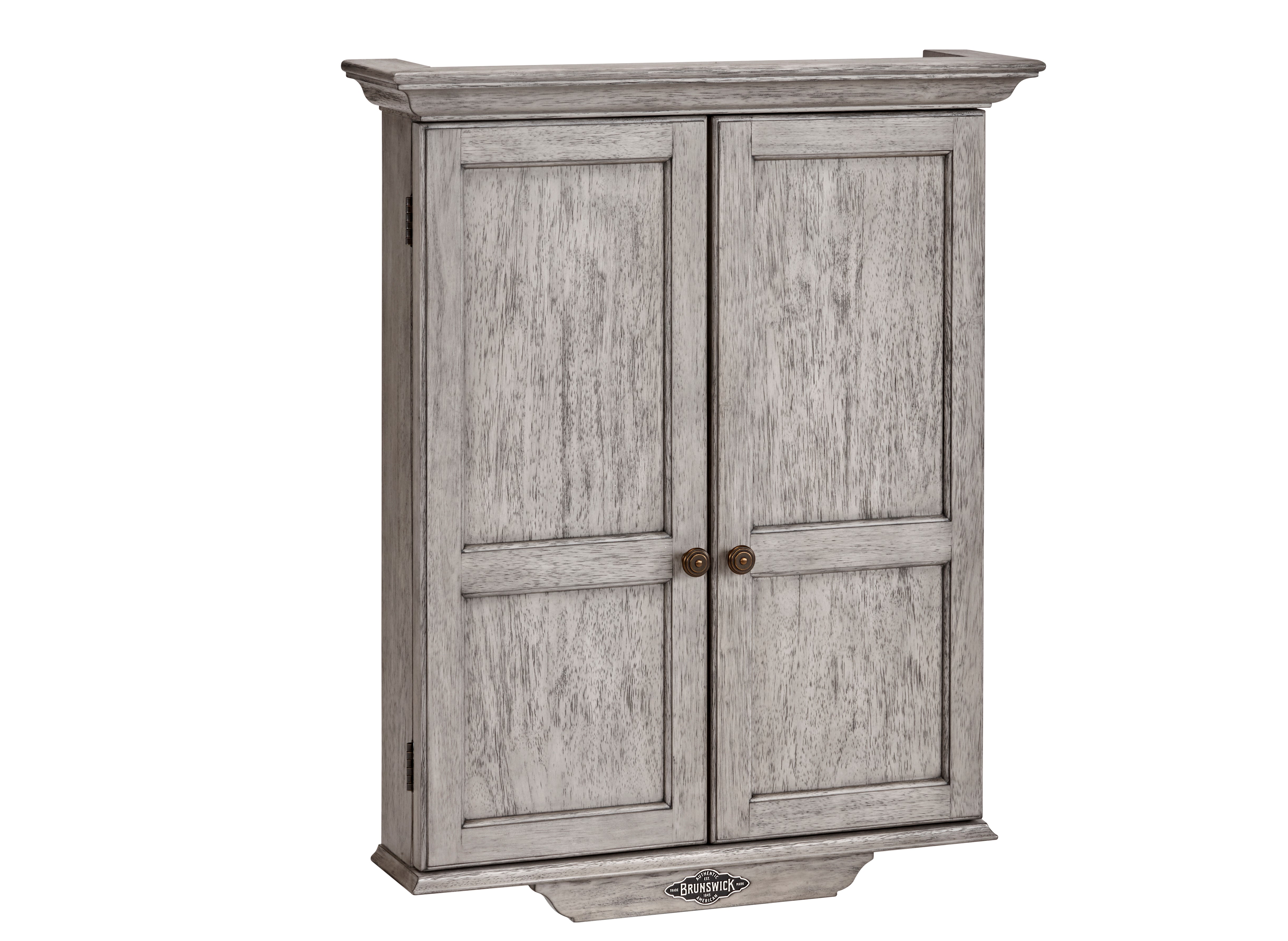 Brunswick Dartboard Cabinet - Professional Dartboard Enclosure with Scoreboard & Storage | Perfect for Game Rooms, Bars & Home Entertainment