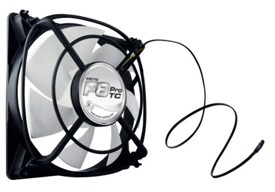 Arctic Cooling F8 Pro TC 80mm PWM Temperature Controlled PC Cooling Fan - Perfect for Gaming PCs, Workstations & Computer Case Cooling