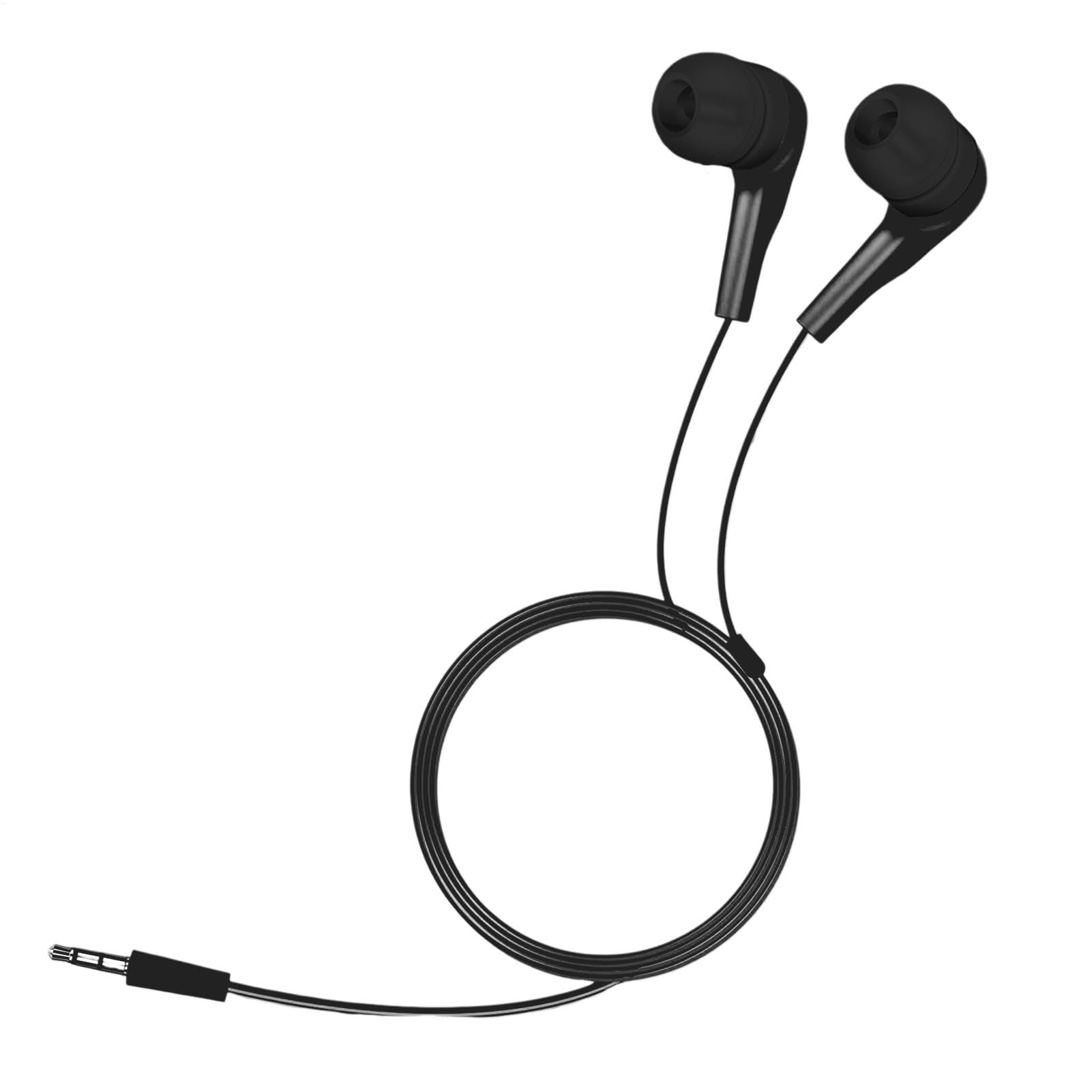 Kids Wired In-Ear Headphones with 3.5mm Jack - Comfortable Earbuds for School, Laptops & Phones | Perfect for Online Learning, Music & Gaming | Lightweight & Durable for Students & Travel