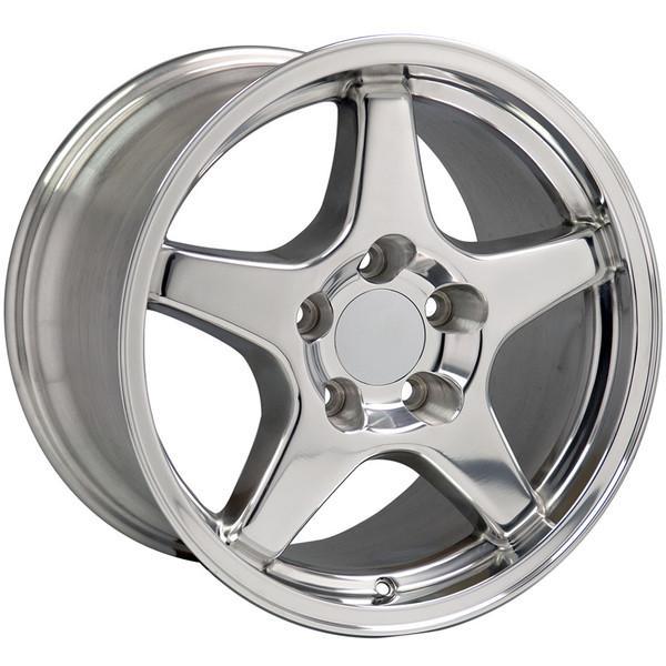 17 Inch Polished Alloy Wheel Replacement for Pontiac Firebird 1993-2002 - OEM Style Replica Rim #4750778 - Perfect for Classic Car Restoration & Performance Upgrades