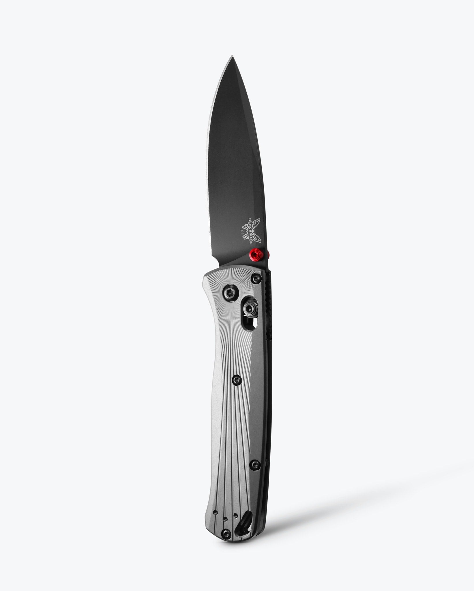 Bugout® Folding Knife - Gray Aluminum Handle, EDC Pocket Knife for Outdoor Camping, Hiking & Everyday Carry