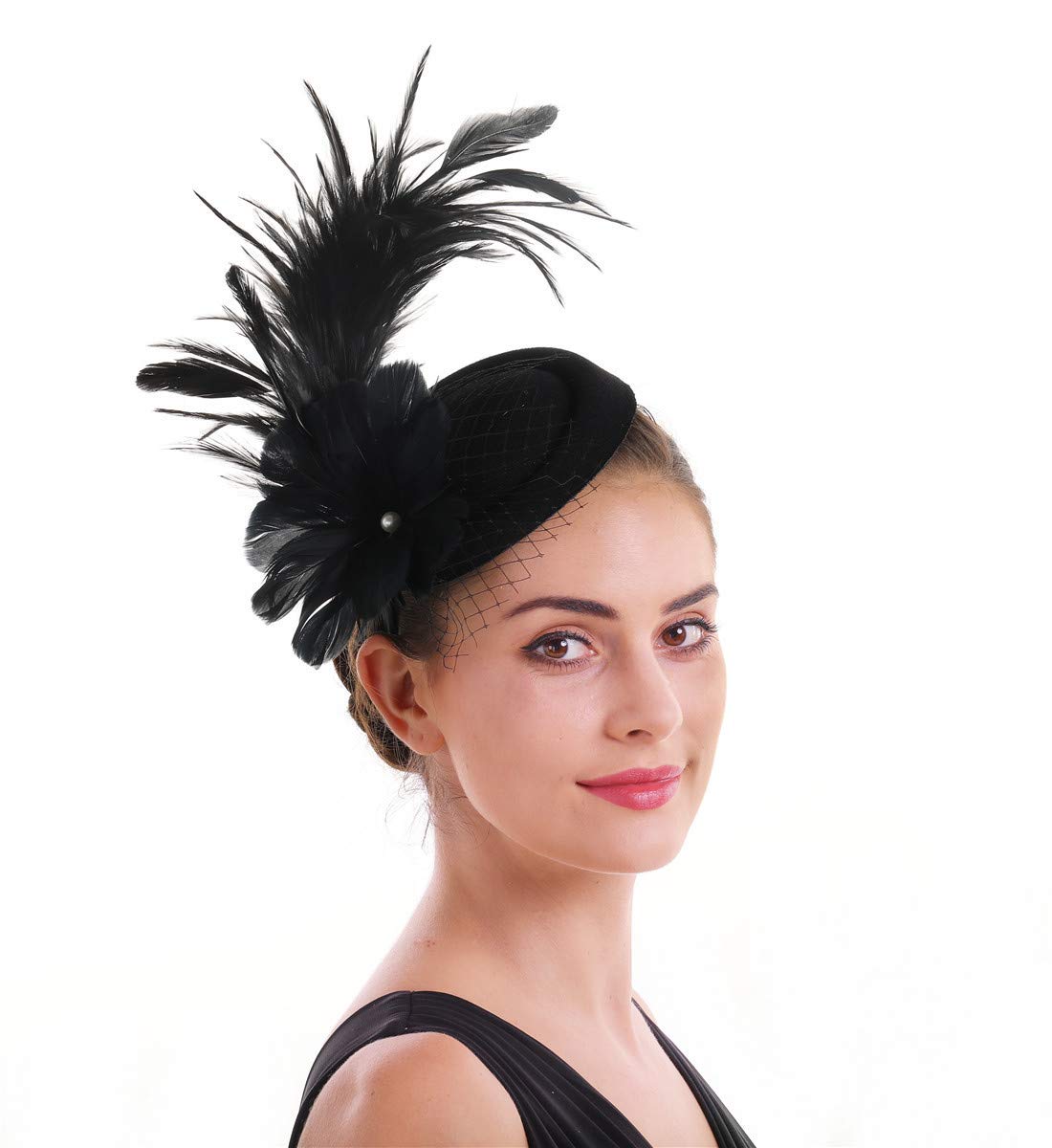 SAFERIN Women's Fascinator Hats - Elegant Flower Tea Party Headbands & Clips for Kentucky Derby, Weddings, and Special Events | Stylish Women's Fashion Accessories