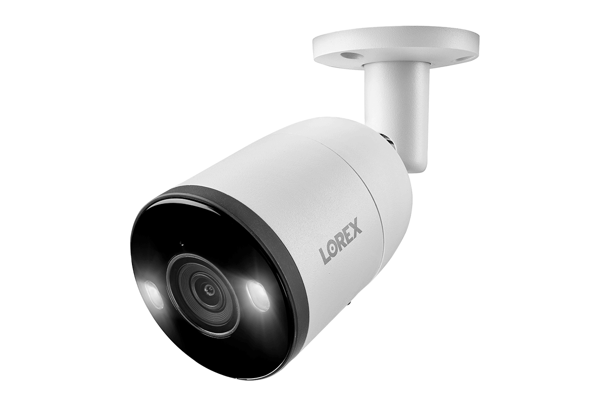 Lorex Fusion 4K 8-Channel 2TB Wired NVR Security System with Smart Deterrence Dome & Bullet Cameras - Home & Business Surveillance Solution for Indoor/Outdoor Protection