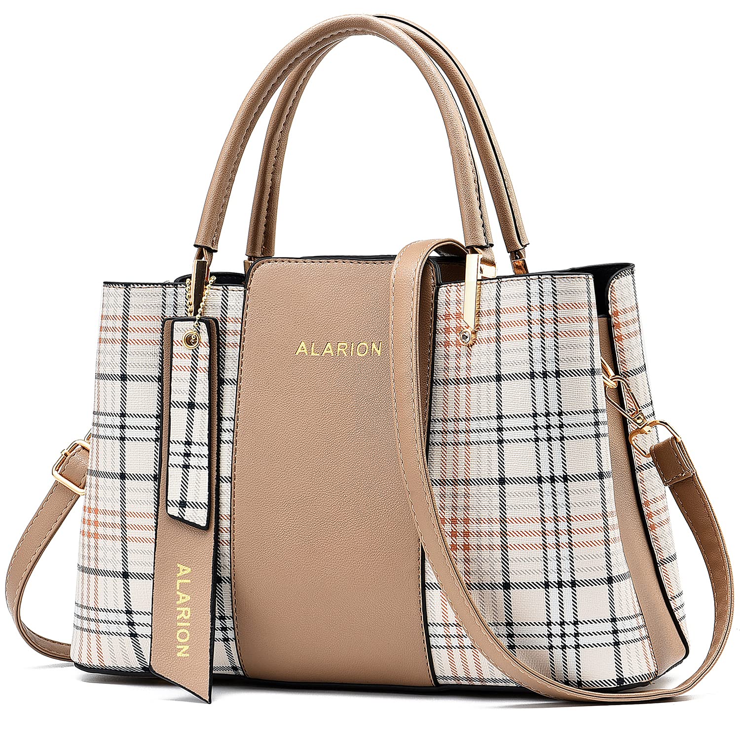 ALARION Women's Shoulder Bag - Stylish Satchel Purse for Work & Travel