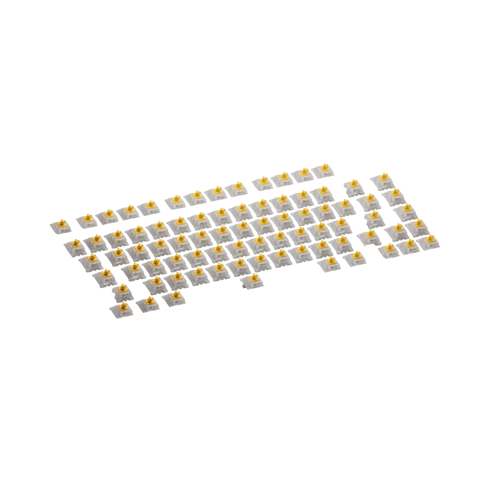 Glorious Panda Silent MX 75 Mechanical Keyboard Switches - Tactile & Quiet for Gaming, Typing & Office Work (ANSI Layout)