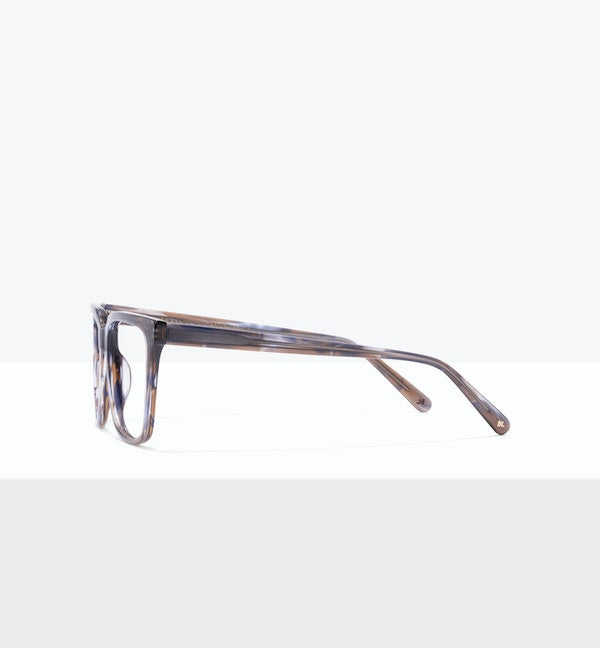 Stylish Oasis Eyeglasses for Men & Women - Lightweight Blue Light Blocking Glasses for Computer, Reading & Gaming - Trendy Prescription Eyewear Frames with UV Protection
