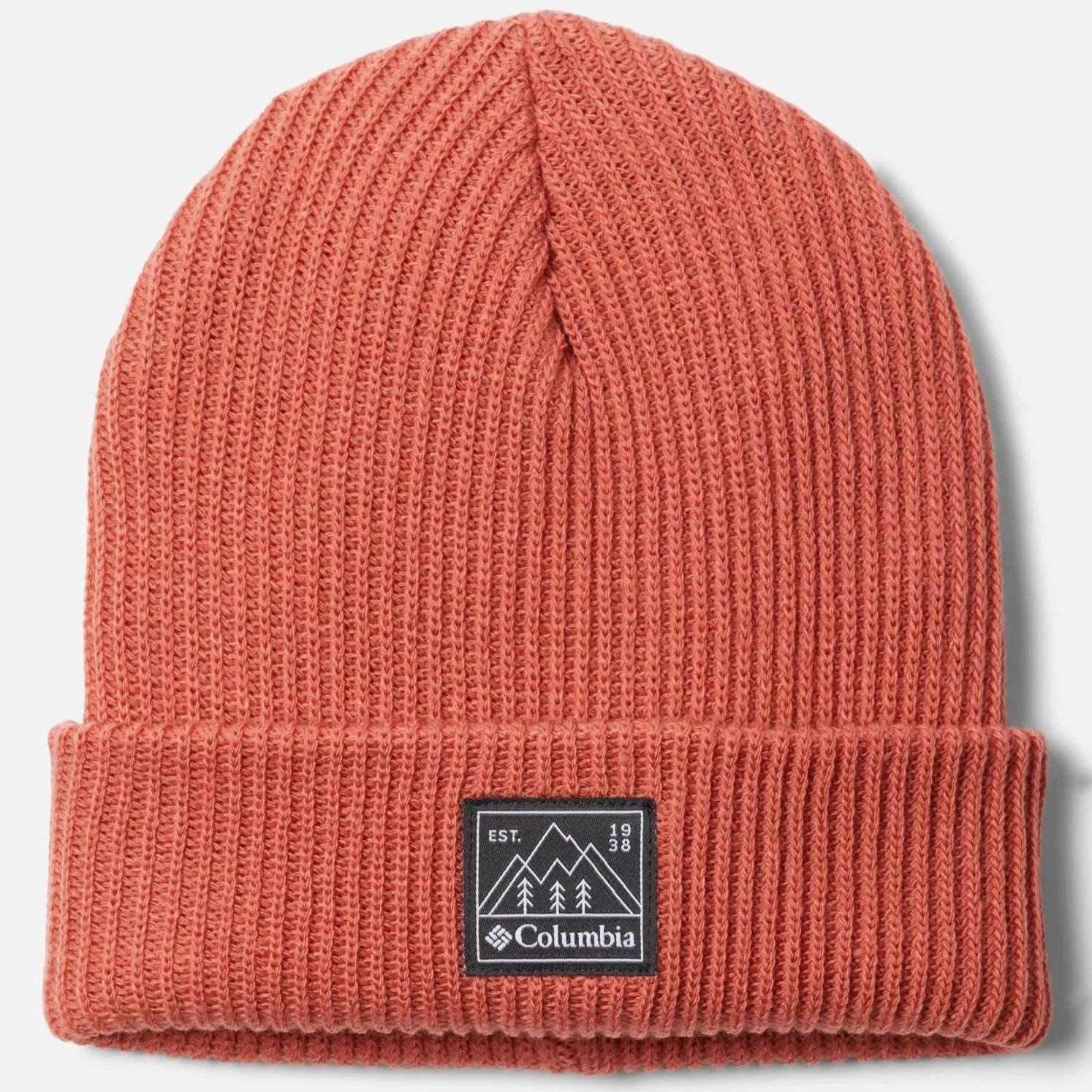 Columbia Dark Coral Youth Whirlibird™ Cuffed Beanie - Warm Winter Hat for Kids - Perfect for Skiing, Snowboarding & Outdoor Activities