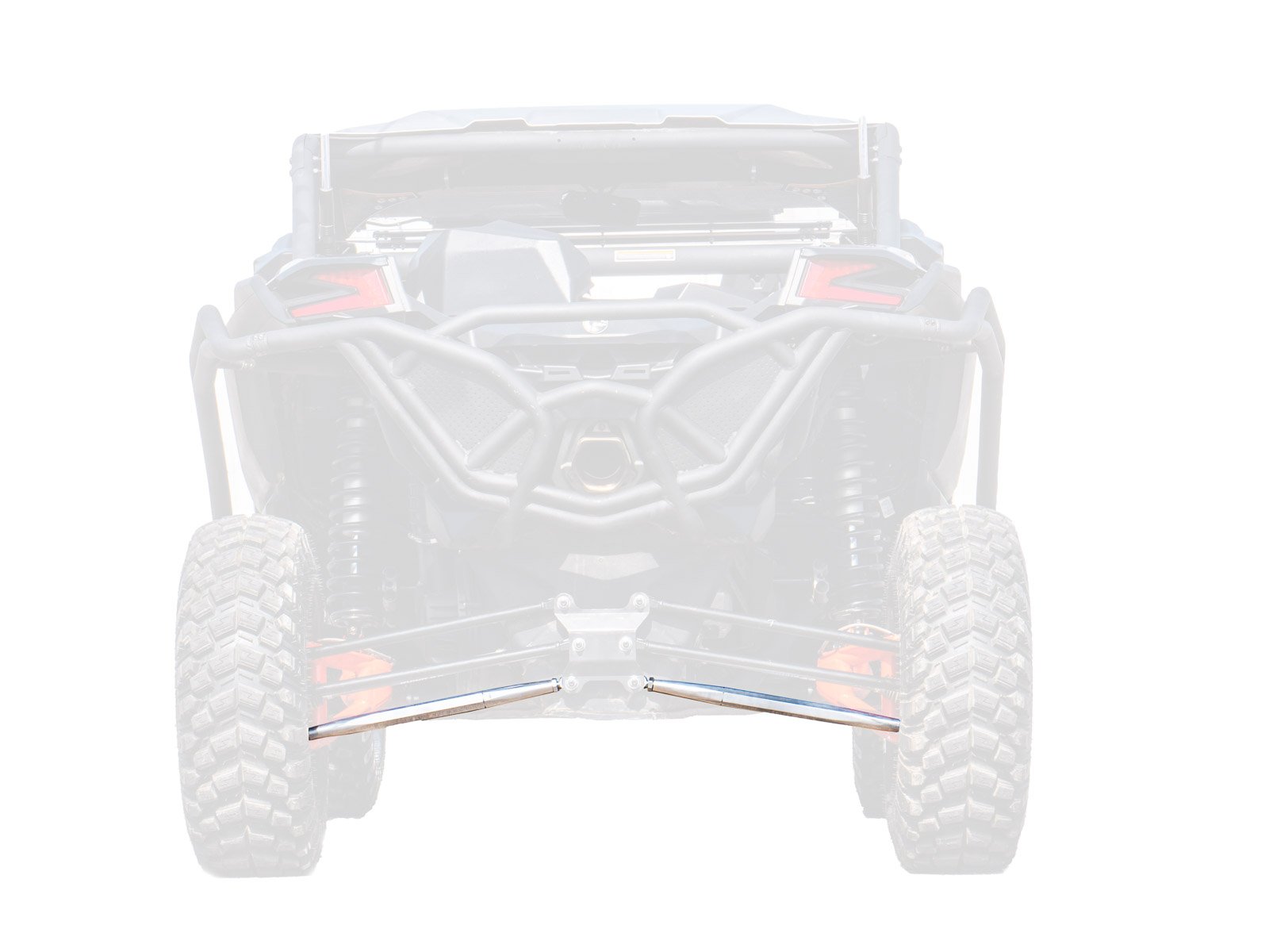 SuperATV Heavy Duty Aluminum Rear Radius Arms for Can-Am Maverick X3 64