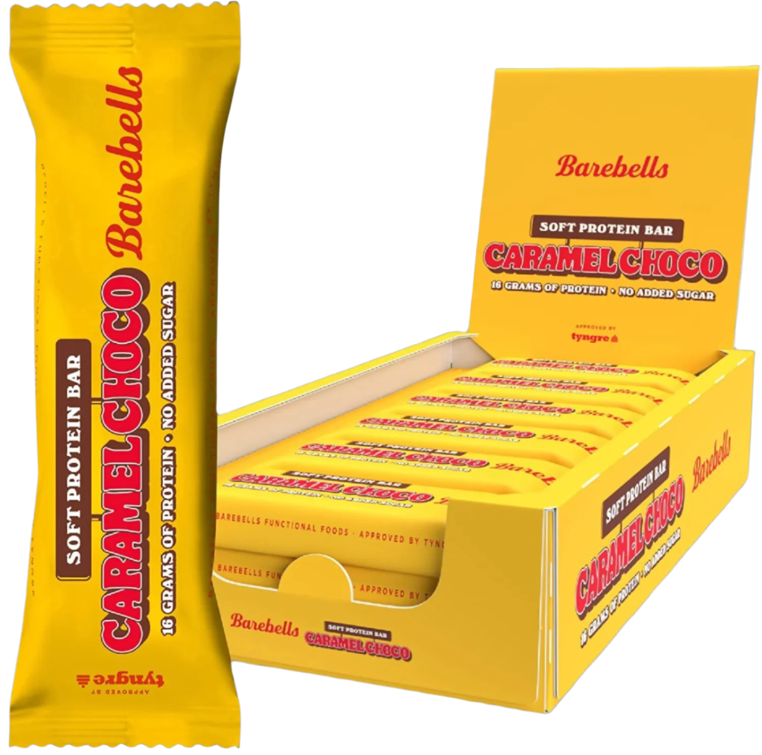 Barebells High Protein Soft Bar - 12 Pack (55g Each) | Low Sugar, Gluten Free Snack for Workout Recovery, Weight Loss & On-the-Go Energy