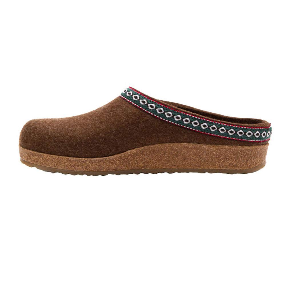 HAFLINGER GZ Unisex Felt Clogs & Mules - Comfortable Indoor/Outdoor House Shoes for Men & Women - Perfect for Home, Spa, Garden & Casual Wear