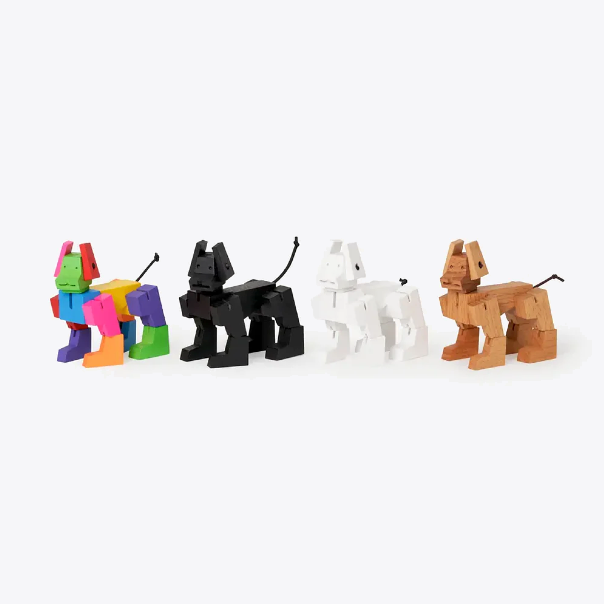 Original Wooden CubeBot Milo Micro - Fun Educational Puzzle Toy for Kids & Adults | Perfect for STEM Learning, Stress Relief & Office Decor