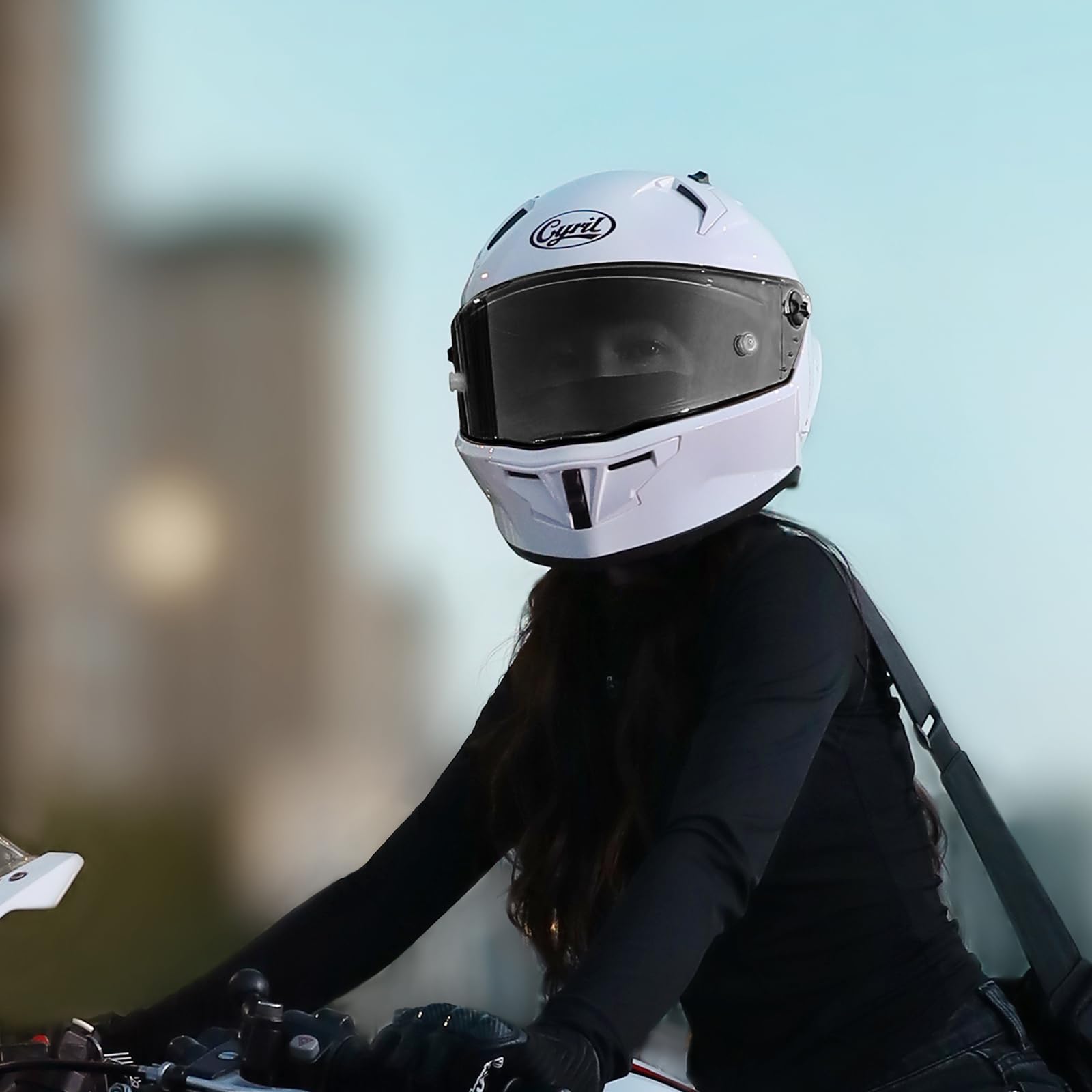 DOT Approved Full Face Motorcycle Helmet for Men & Women - Motocross Racing Helmet with Vortex Generator & Magnetic Visor - Ideal for Street Biking, Off-Road Adventures & Track Racing