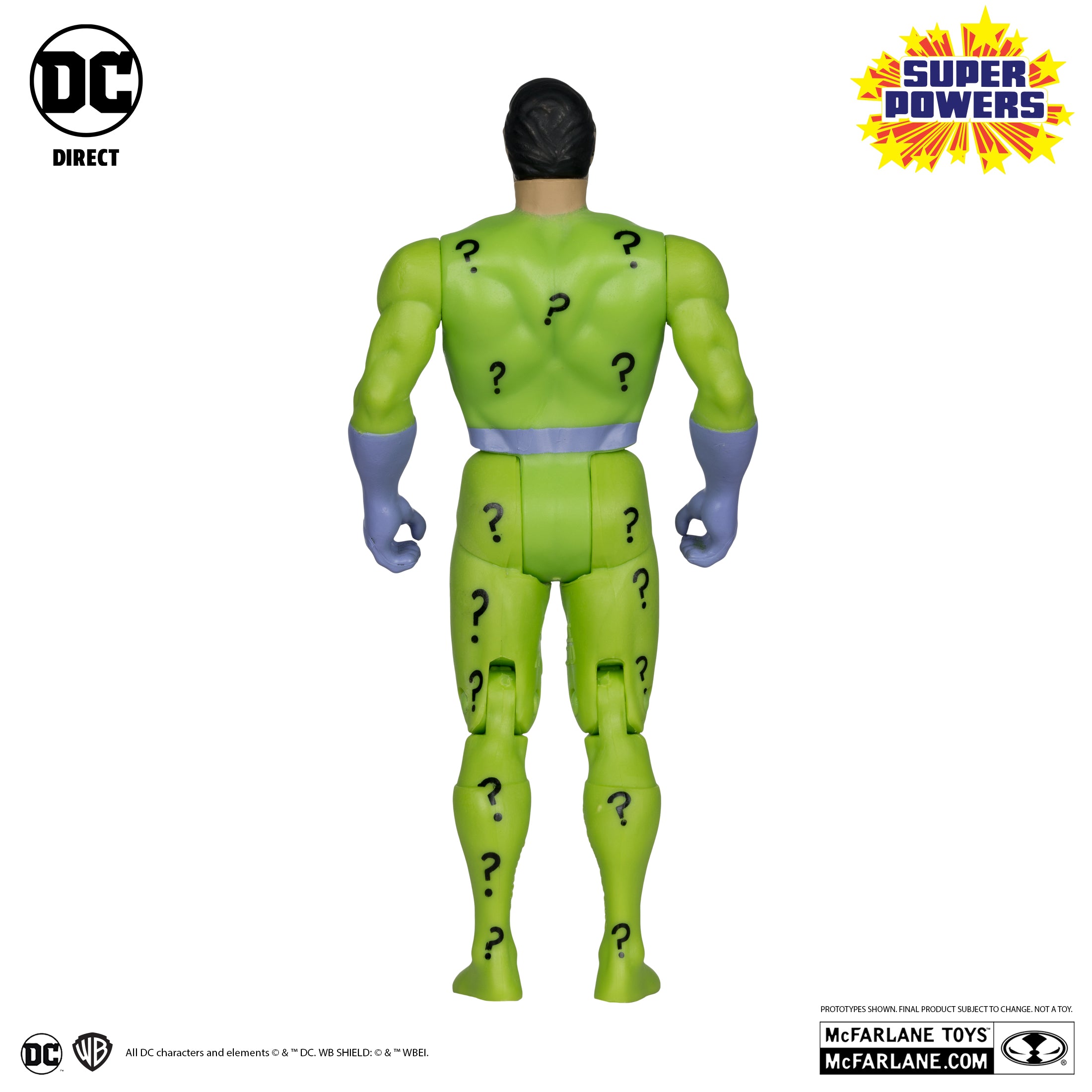 The Riddler Action Figure - DC Comics Super Powers Collection by McFarlane Toys - Perfect for Collectors, Display & DC Fans