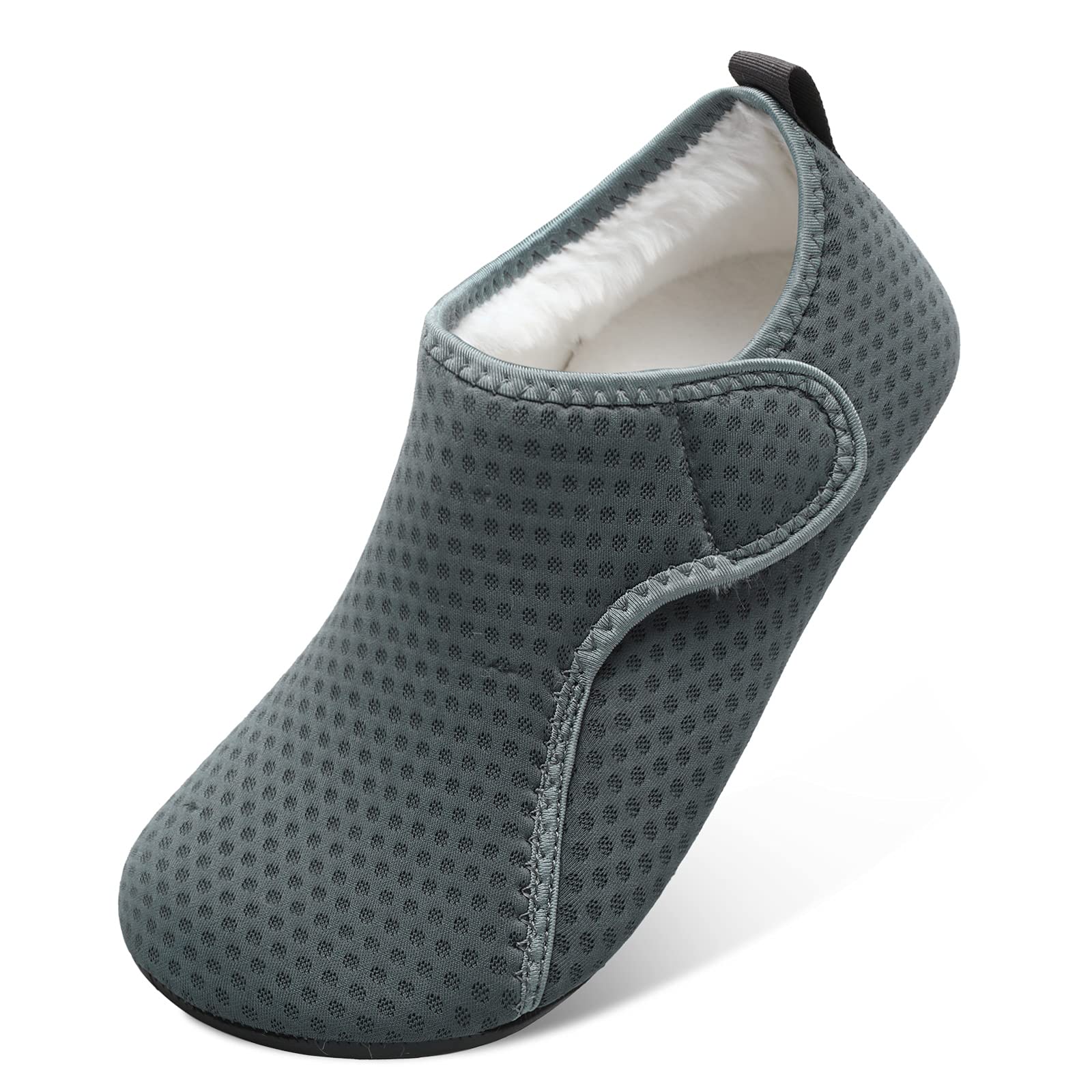 L-RUN Anti-Slip House Slippers for Women & Men - Indoor/Outdoor Warm Home Shoes for Comfort