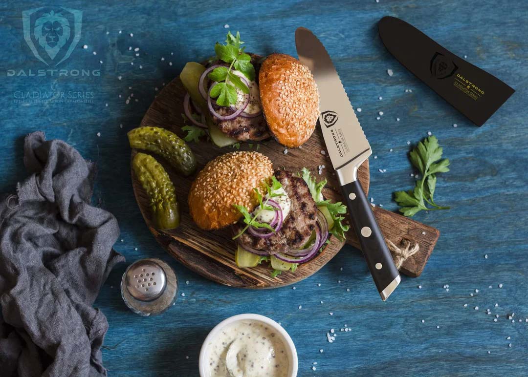 Premium Serrated Sandwich, Deli & Utility Knife 6