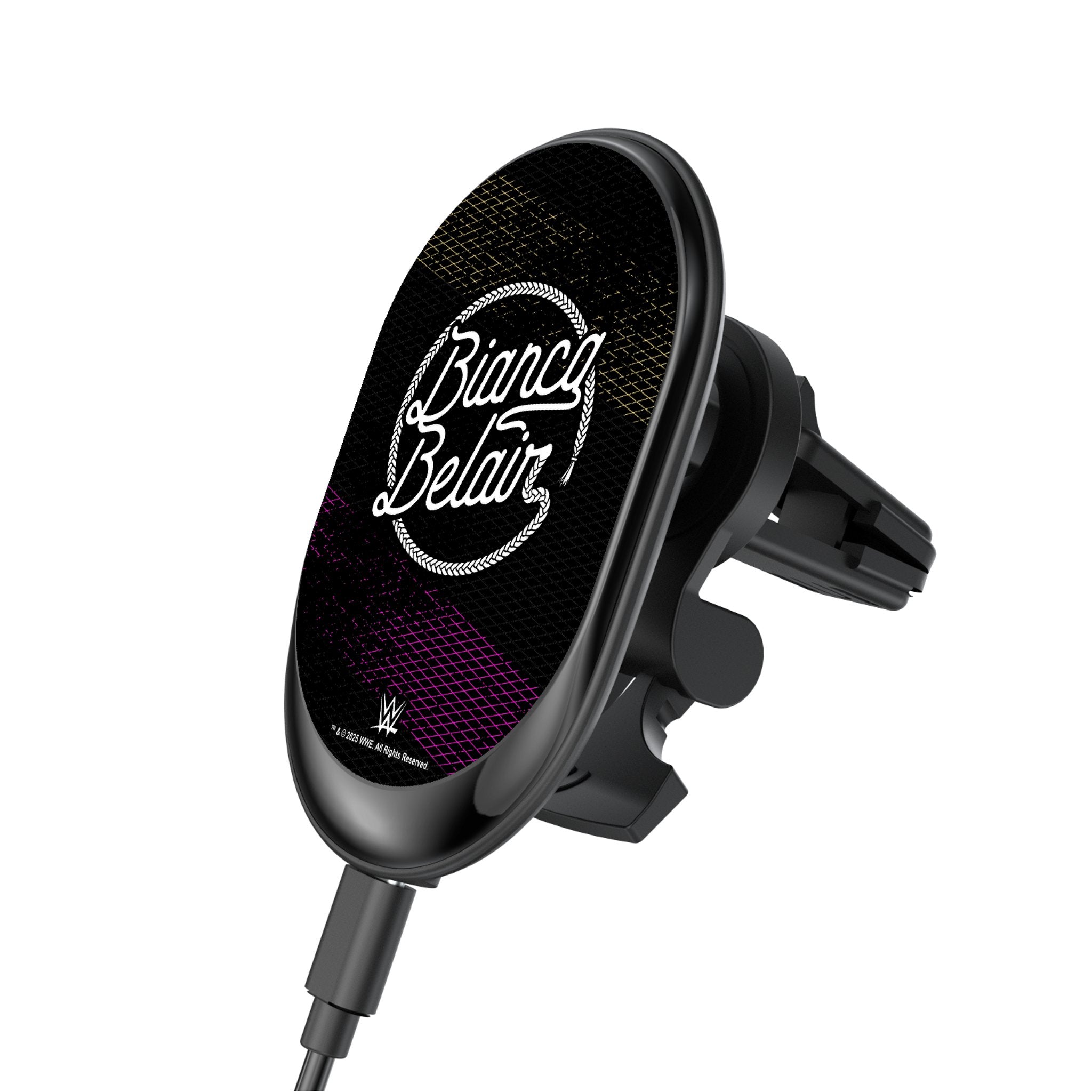 Bianca Belair Wireless Magnetic Car Charger - Fast Charging Steel Mount for iPhone & Android - Perfect for Road Trips & Commuting