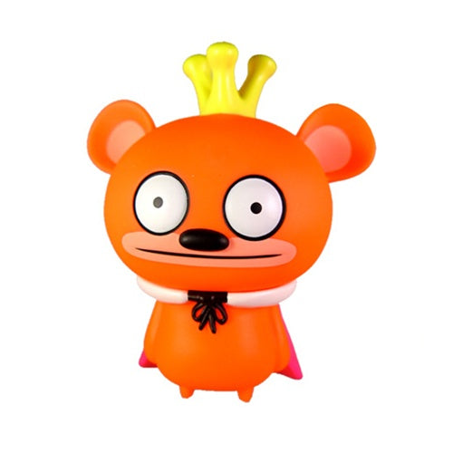 Bossy Bear Plush Toy - Cute Orange Stuffed Animal for Kids, Gifts & Nursery Decor | Perfect for Birthdays, Baby Showers & Cuddling