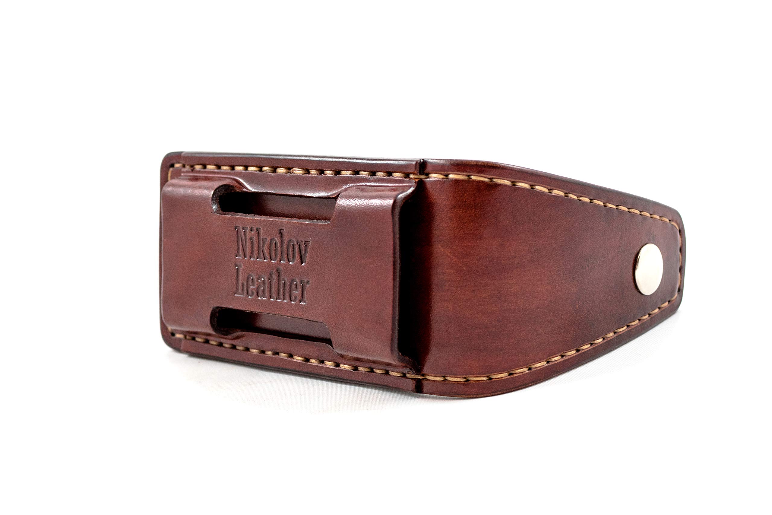 Premium Leather Sheath for Leatherman Wave - Durable Leather Multitool Holster & EDC Pouch - Perfect for Everyday Carry, Outdoor Adventures & Work Tools Organization