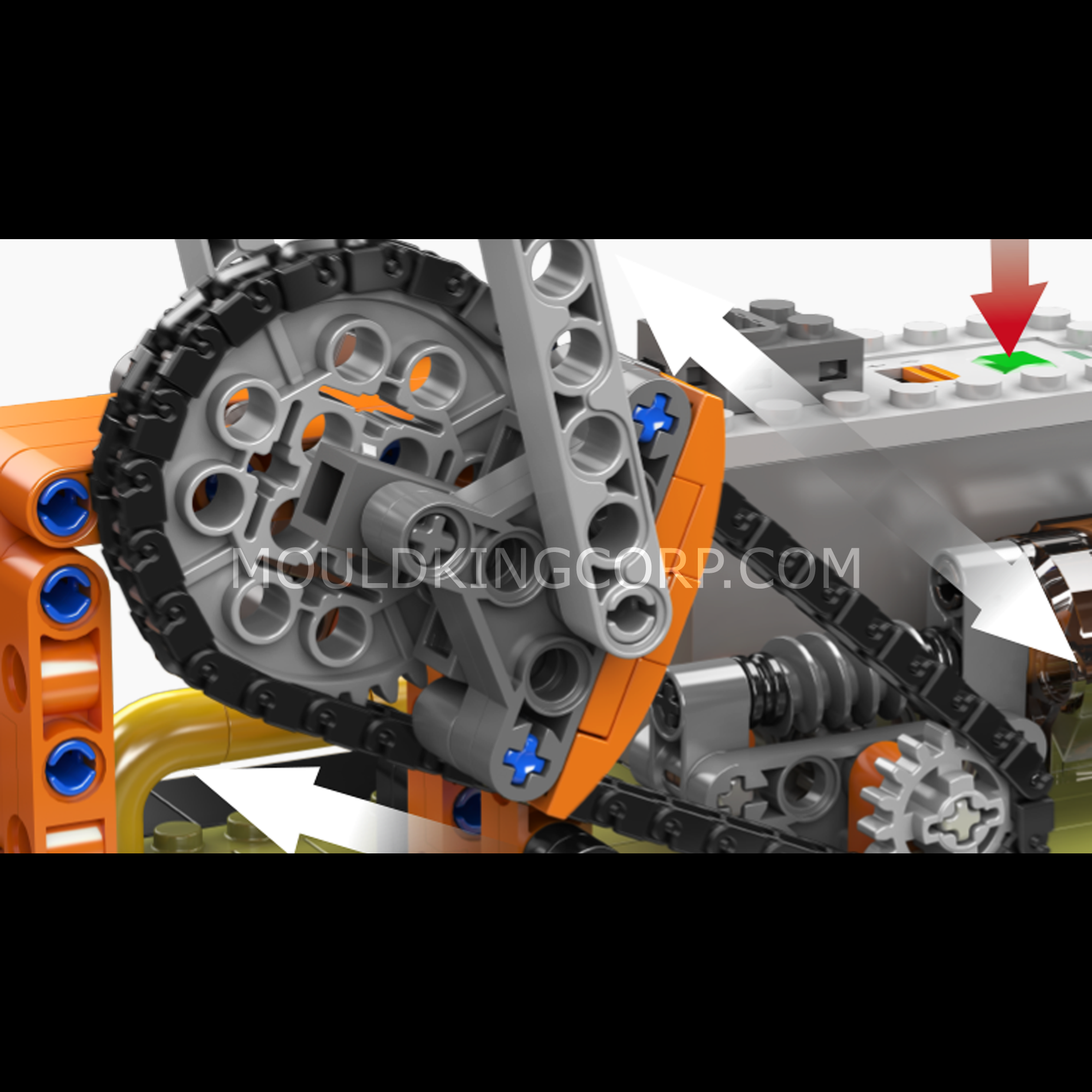 Mould King 17087 Oil Well Building Blocks Set - 840 PCS STEM Construction Toy for Kids & Adults | Perfect for Educational Play, DIY Projects & Collector Display