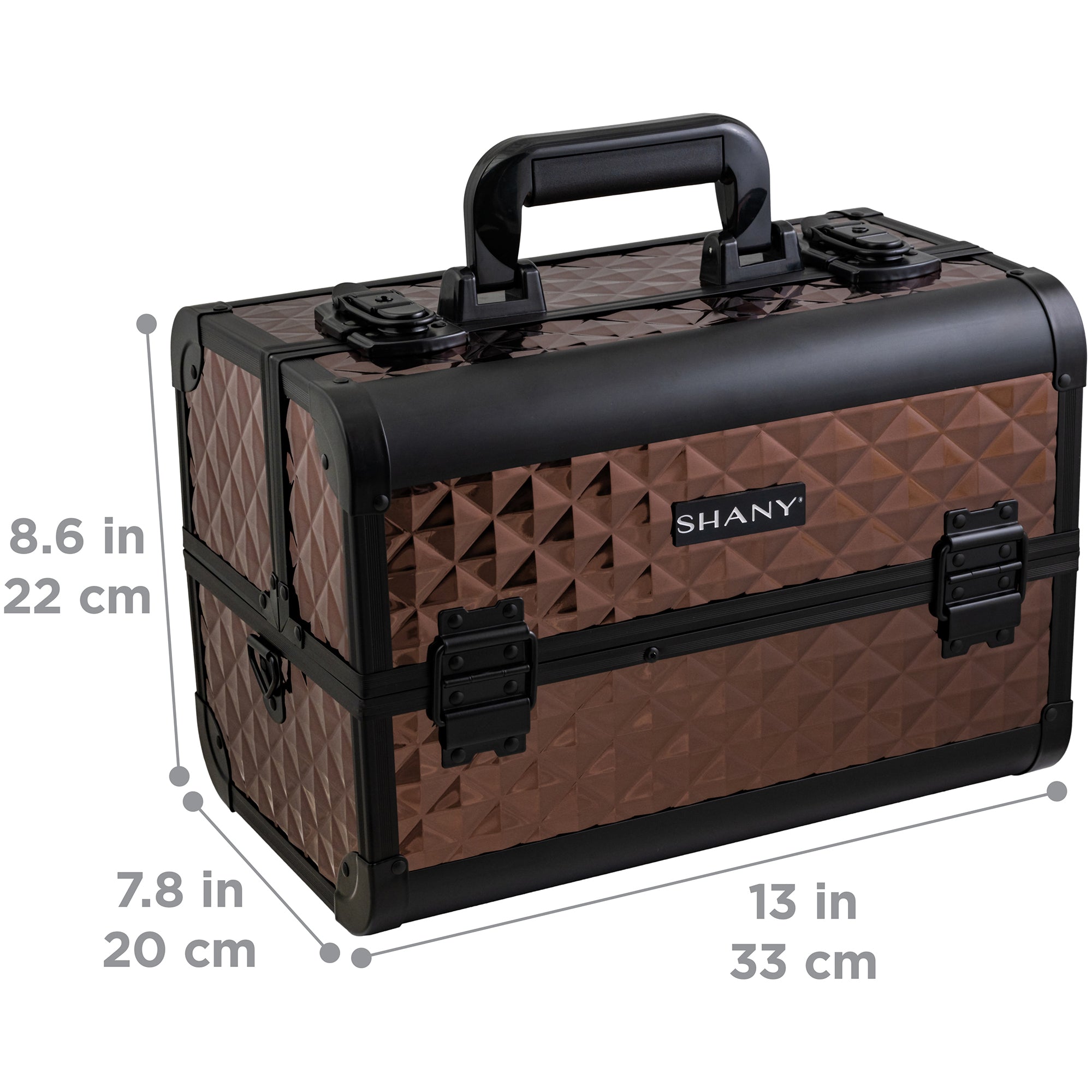 Professional Fantasy Collection Makeup Train Case - Large Capacity Cosmetic Organizer for Makeup Artists & Beauty Enthusiasts | Perfect for Salon, Travel & Home Storage