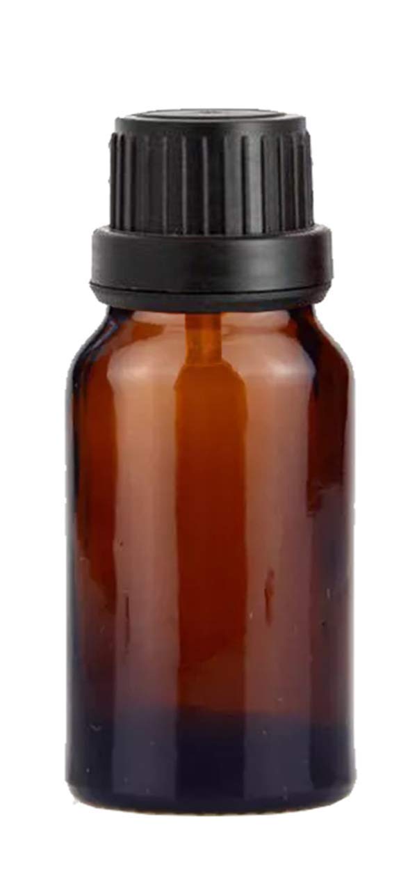 10ml Round Amber Glass Bottles with Euro Dropper & Black Cap - Essential Oil Storage, Fragrance, Attar, Homeopathy & Medicine (Pack of X) - Perfect for DIY Blends, Aromatherapy & Travel Size Liquids