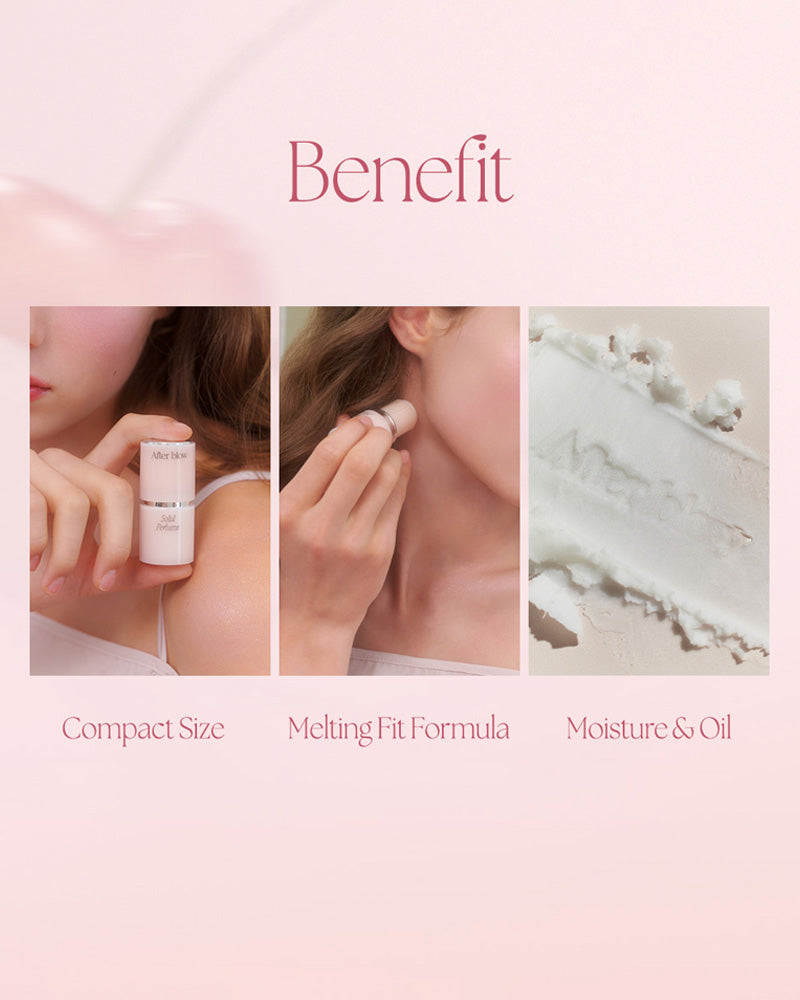 Afterblow Solid Perfume #06 Love Potion - Long Lasting Romantic Scent for Women, Compact Travel-Friendly Perfume Stick for Date Night, Anniversary & Special Occasions