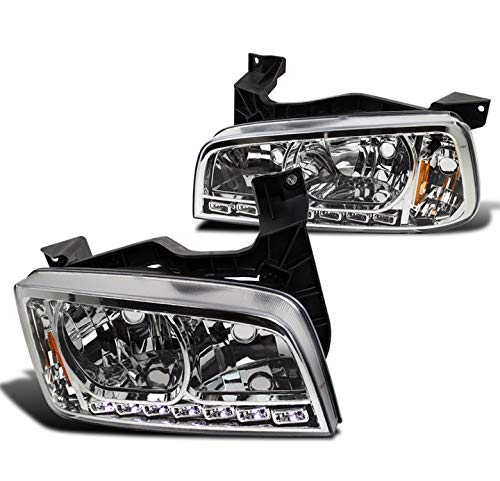 Chrome housing with clear lens