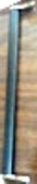 14 5/8 Inch Black Door Handle with Chrome Ends - NRE #054532 - Perfect for Modern Home & Office Interior Doors
