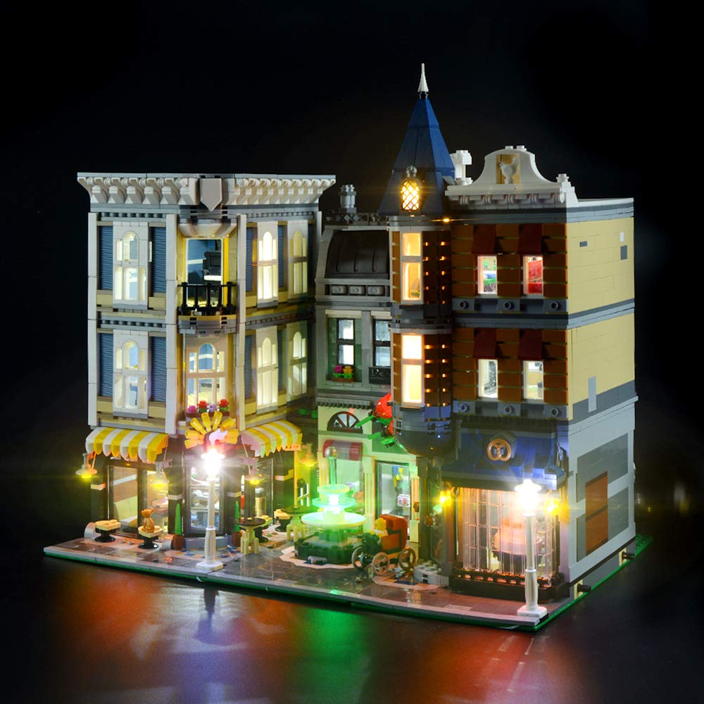 LIGHTAILING LED Light Kit for LEGO 10255 Assembly Square Building Blocks - Compatible with Modular Buildings (Model Not Included) - Perfect for Home Decoration, Gift Giving & DIY Projects
