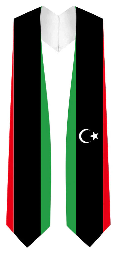 International Flag Graduation Stole - Multicolor Sash for Graduation Ceremony - Perfect for High School & College Commencement