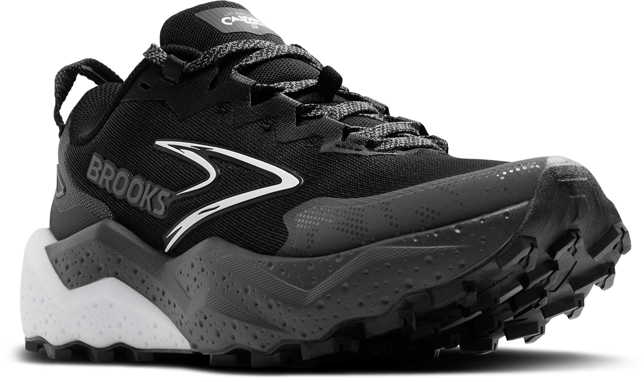 Women's Caldera 8 Running Shoes - Black/Blackened Pearl/White | Lightweight Cushioned Trail Sneakers for Hiking, Jogging & Outdoor Activities