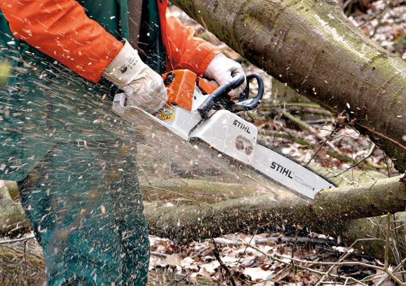 STIHL MS 391 16-Inch Gas Chainsaw - Powerful 64.1cc 2-Stroke Engine for Wood Cutting, Tree Trimming & Firewood Processing - Professional Forestry & Landscaping Tool