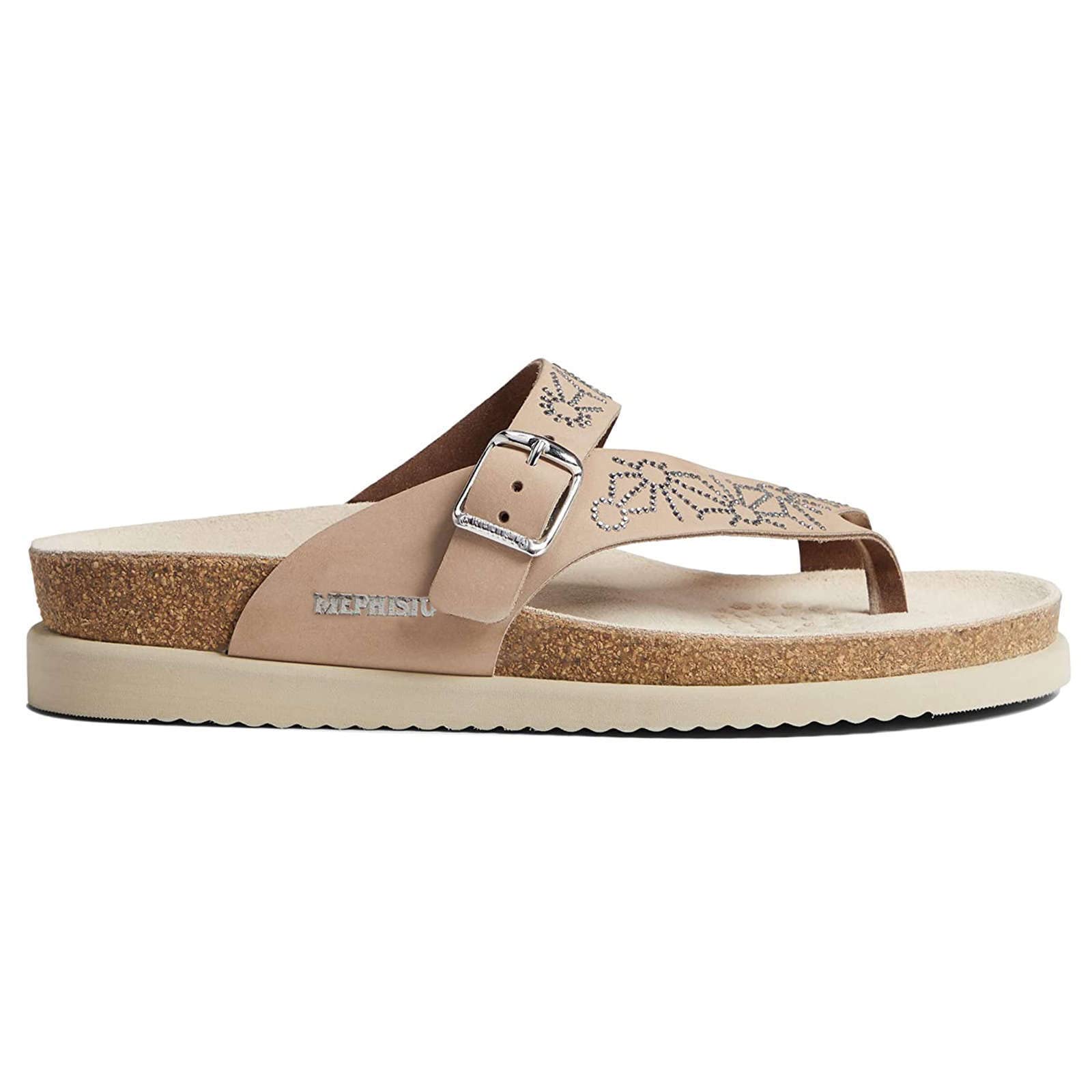 Mephisto Women's Hella Spark Mule - Comfortable Slip-On Sandals with Arch Support | Perfect for Walking, Travel & Summer Outfits
