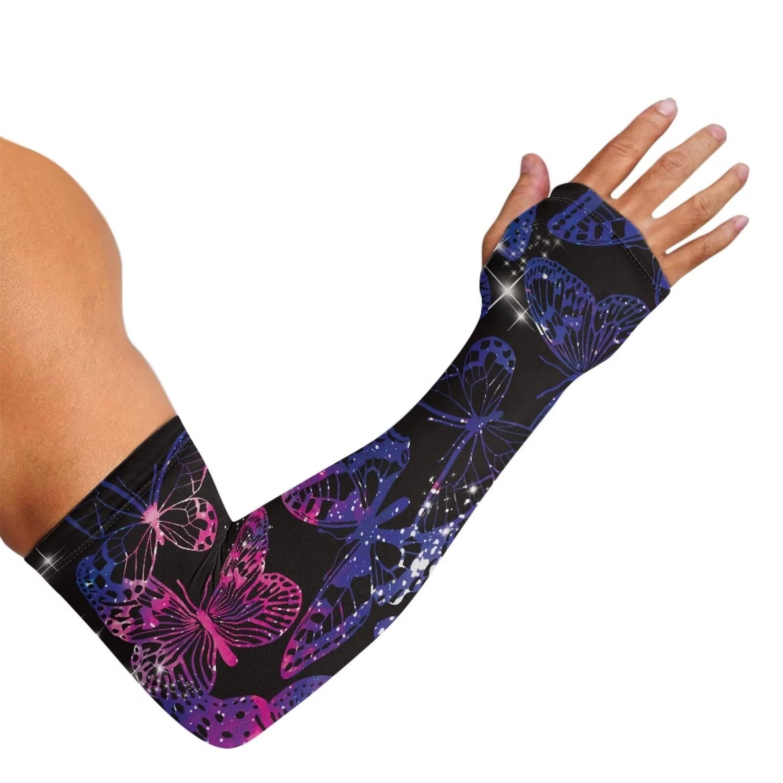 Uppodwarkid Gardening Arm Sleeves - UV Protection Cooling Sleeves for Women & Men, Breathable Sun Protection for Outdoor Activities (Gardening, Hiking, Fishing, Sports)