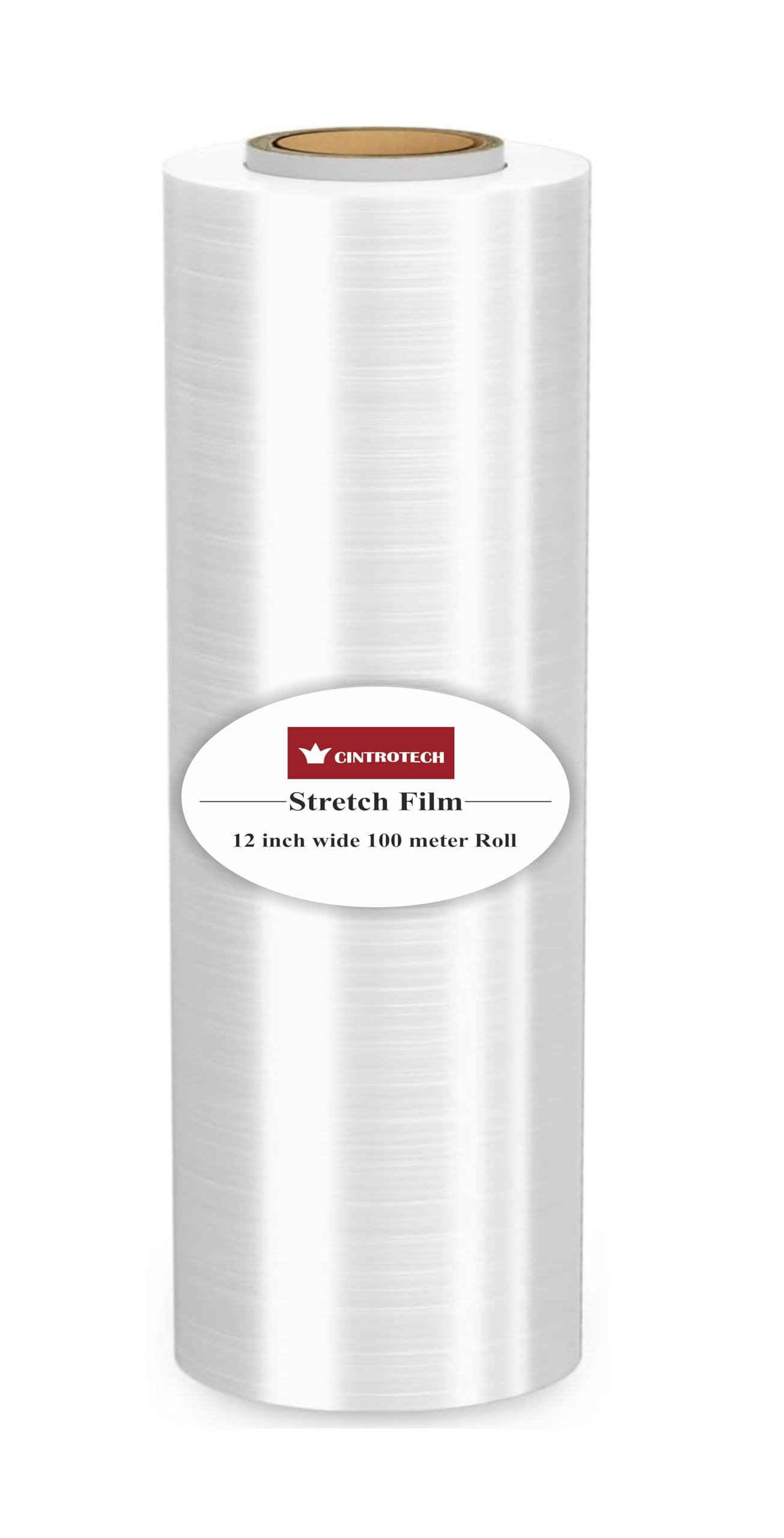 Eco-Friendly Biodegradable Packing Wrap Roll - 12 Inch (300mm) x 100 Meters, White | Sustainable Shipping Material for Ecommerce, Gift Wrapping & Food Storage