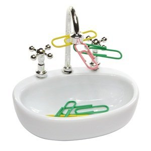 ReNext MI-557 Premium Stainless Steel Kitchen Sink Paper Clip Holder - Organize Bills, Notes & Mail - Perfect for Home, Office & Dorm Use