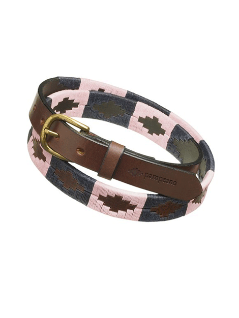 Premium Argentinian Polo Belt for Kids - Genuine Leather Adjustable Waistband - Perfect for Polo Matches, School Uniforms & Casual Wear