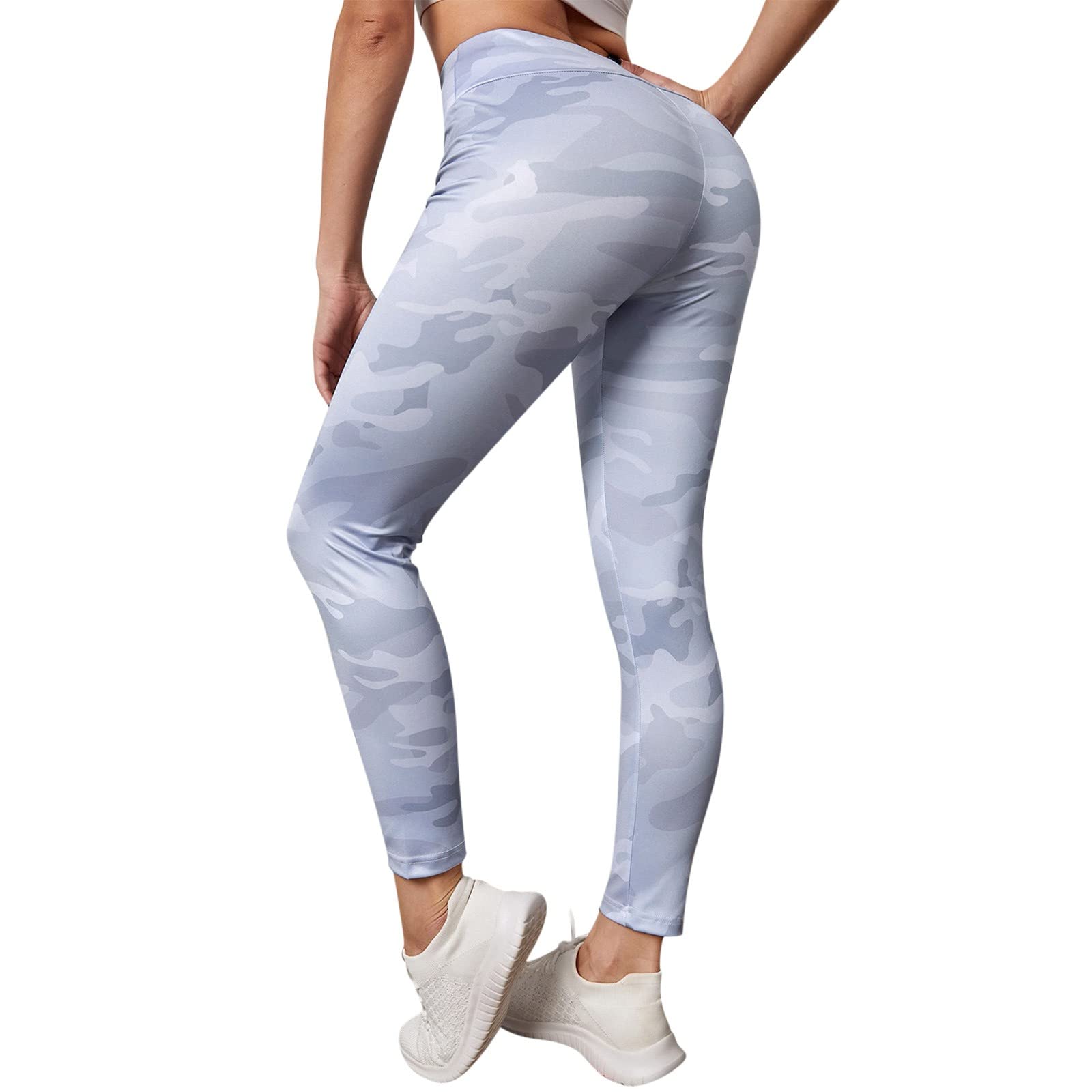 **MOKINGTOP High Waisted Leggings for Women – Printed Butt Lifting, Anti-Cellulite, Tummy Control Workout & Yoga Pants – Perfect for Gym, Running, and Lounge Wear**