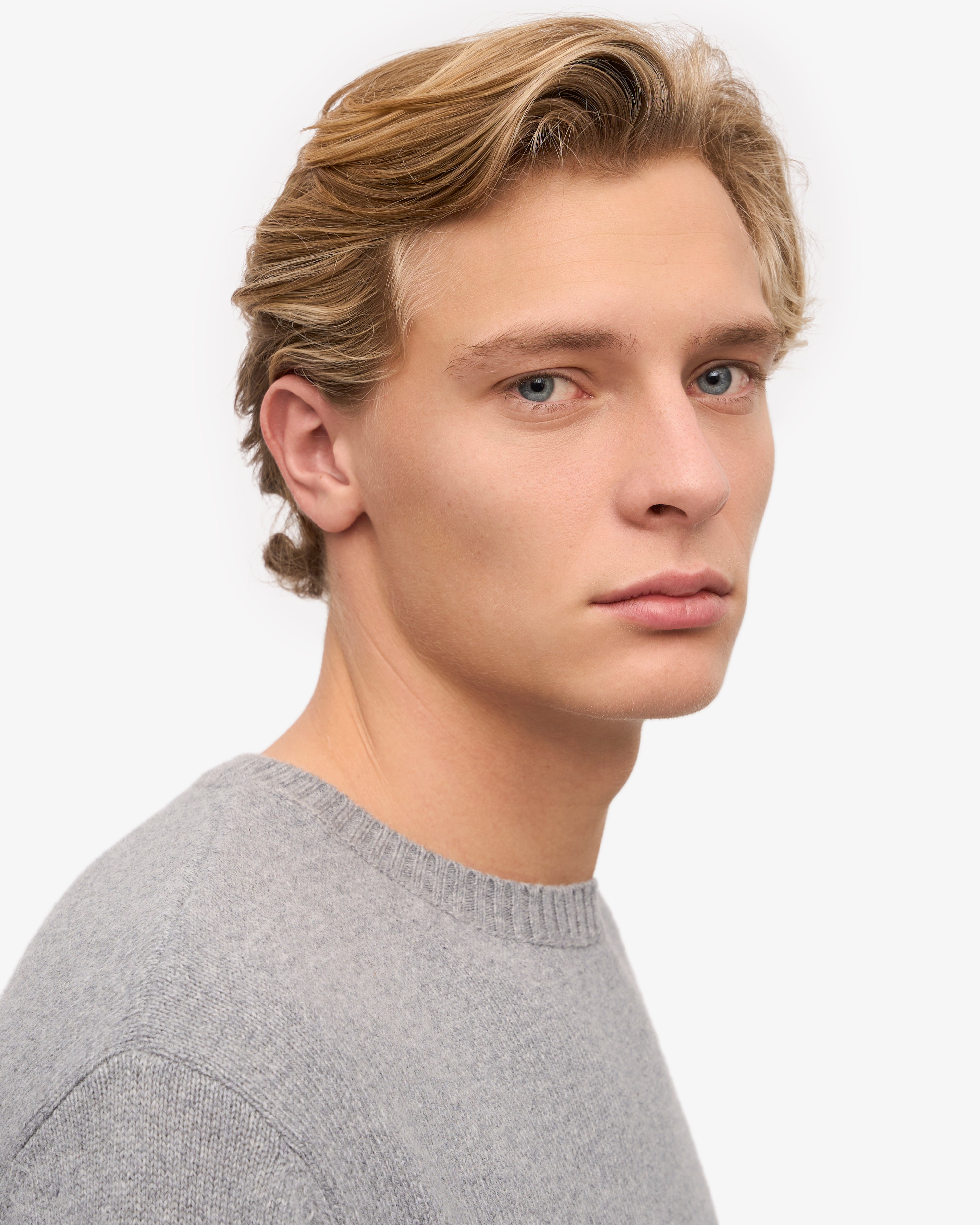 Premium Classic Merino Wool Crew Neck Sweater - Heather Grey | Soft & Warm Winter Pullover for Men & Women | Perfect for Outdoor Activities & Casual Wear
