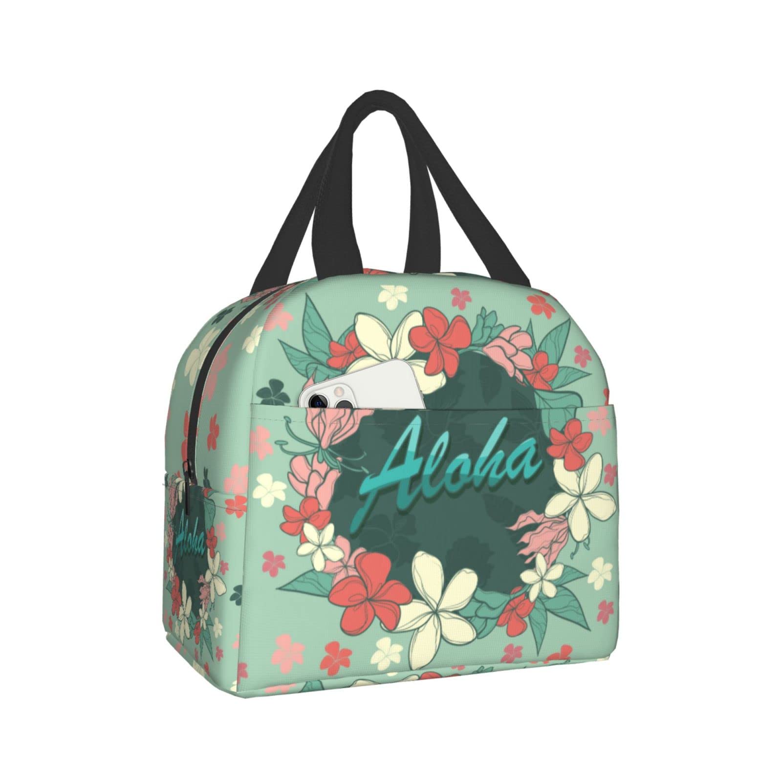 Stylish Insulated Lunch Box for Women & Men - Reusable Thermal Lunch Bag for Office, Camping, Hiking, Picnic, Beach & Travel - Keep Meals Fresh Anywhere