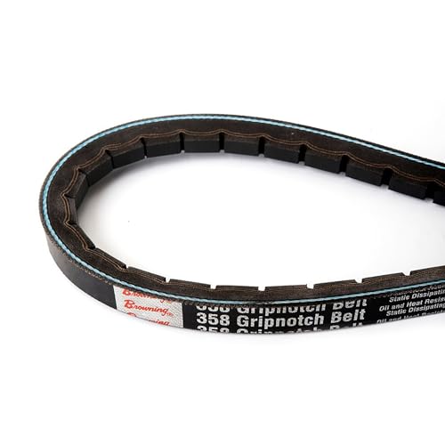 5VX900 Gripnotch V-Belts - High-Performance 5VX Belt Section, 358 Gripbelt for Industrial Machinery & Automotive Applications - Durable Power Transmission Solution for HVAC Systems, Agricultural Equipment & Manufacturing Tools