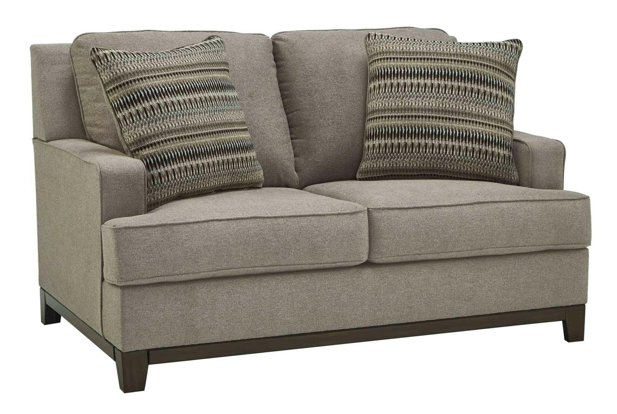 Kaywood Loveseat 5630335 - Modern 2-Seater Sofa for Living Room, Small Space & Apartment - Comfortable Fabric Couch with Sturdy Frame - Perfect for Lounge, Family Room & Cozy Home Decor