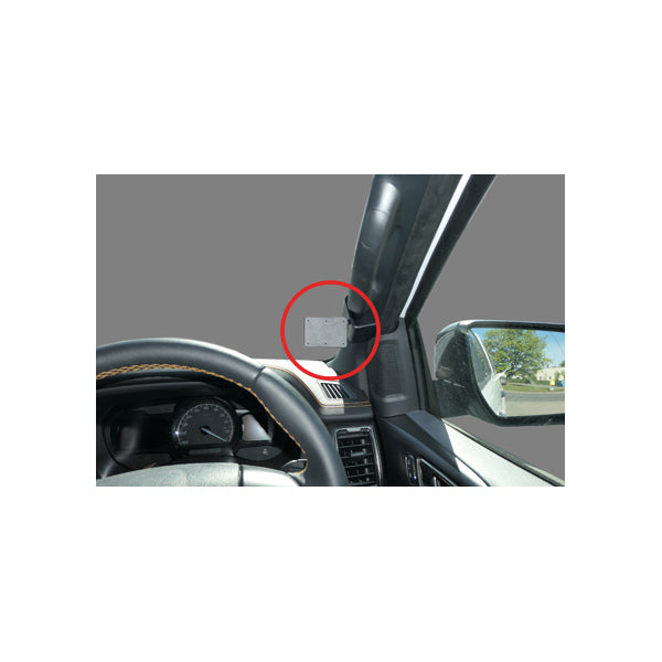 No Drill Right Hand Dash Mount for Ford Ranger (2016-2022) & Ranger Wildtrak - Easy Installation, Secure Phone Holder for Off-Road & Daily Commute